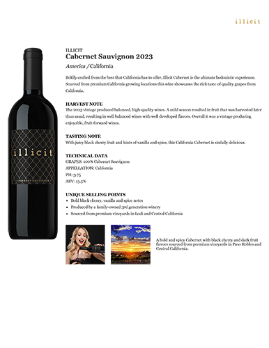 Cabernet Sauvignon 2023 Fact Sheet