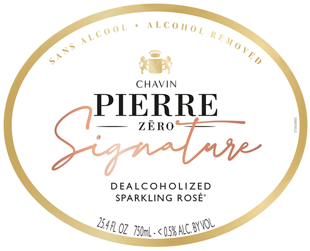 Pierre Chavin Zero Signature Sparkling Rosé Front Label