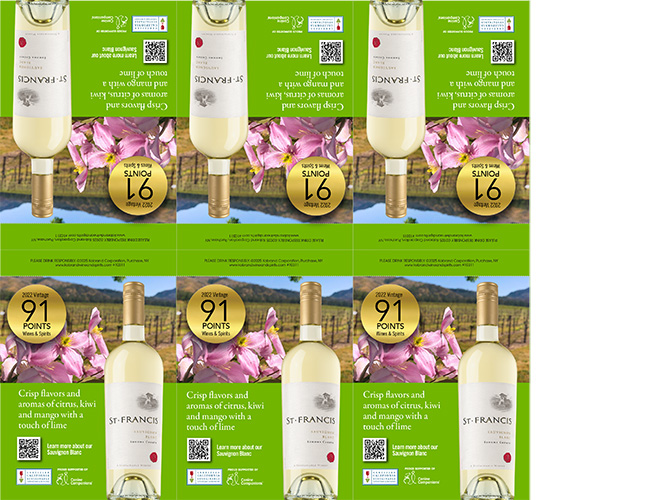 Sonoma County Sauvignon Blanc 2022 Wine & Spirits 91 Points Shelf Talker