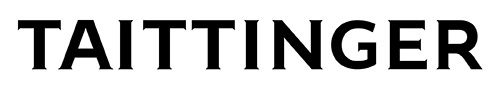 Champagne Taittinger Logo – Black