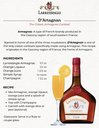 Cocktail Recipe: D’Artagnan