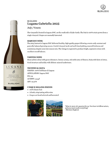 Lugana Gabriella 2025 Fact Sheet