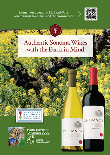 St. Francis Spring 2025 In-Store Tasting Sheet