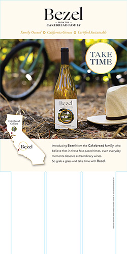 Bezel Chardonnay Take Time Case Card