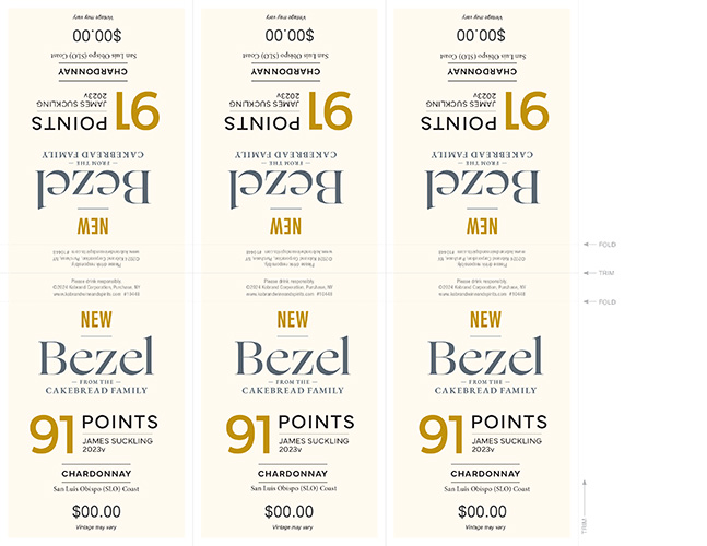 Chardonnay 2023 6-Up Shelf Talker (Editable PDF) – James Suckling
