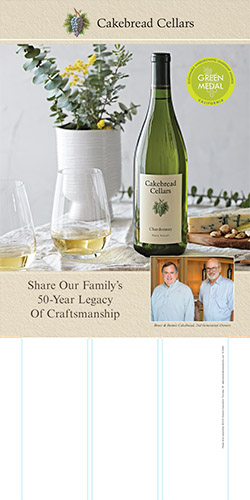 Napa Valley Chardonnay Case Card