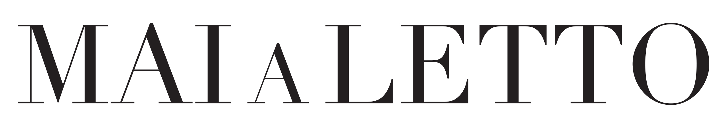 Mai a Letto Text Logo