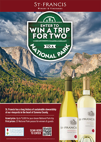 St. Francis National Parks Summer Sweepstakes Sell Sheet – Rectangle