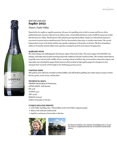 Saphir 2023 Fact Sheet