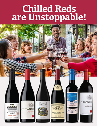 Multi-Brand Chilled Red Wine Sell Sheet