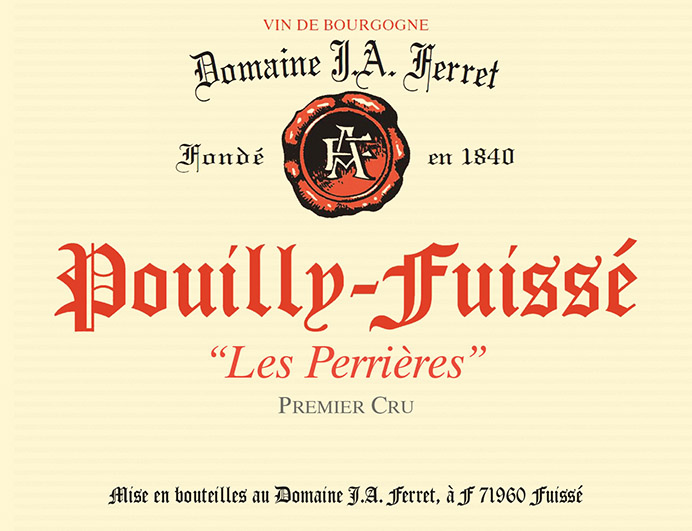 Pouilly-Fuissé Tête de Cru Les Perrières Front Label