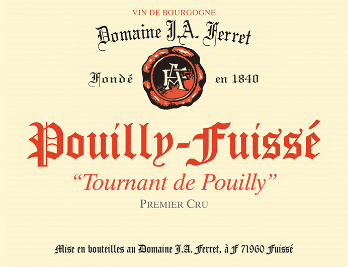 Pouilly-Fuissé Hors-Classe Tournant de Pouilly Front Label