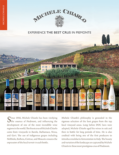 Michele Chiarlo Family Sell Sheet