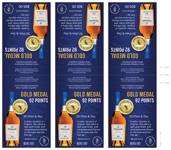 Pale & Dry XO Critics Challenge Competition 2025 Shelf Talker – 92 Points