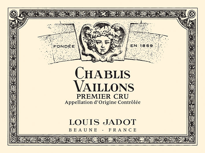 Chablis Premier Cru Vaillons Front Label