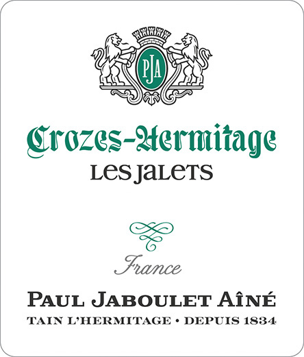Les Jalets Crozes-Hermitage Blanc Front Label – NEW