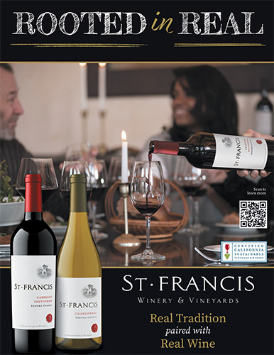 St. Francis In-Store Demo Tasting Sheet Holiday