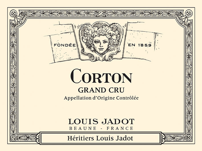 Corton Grand Cru Front Label