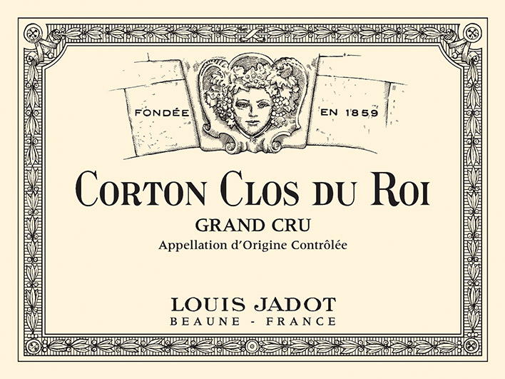 Corton Clos du Roi Grand Cru Front Label