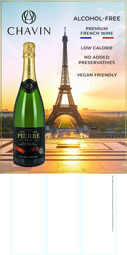 Pierre Chavin Zero Sparkling Chardonnay Case Card