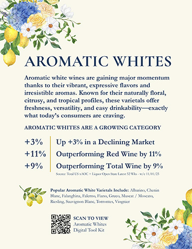 Aromatic Whites Sell Sheet
