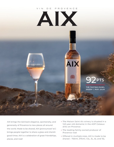 AIX Rosé Family Sell Sheet
