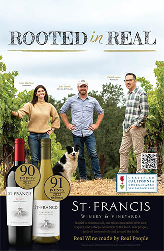 St. Francis Rooted in Real Flow Poster