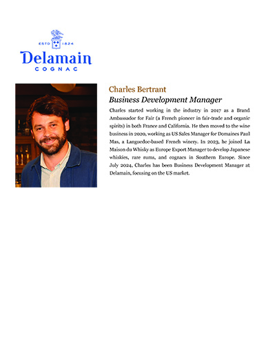Charles Bertrant, Business Development Manager
