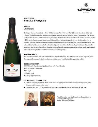 Brut La Française Fact Sheet