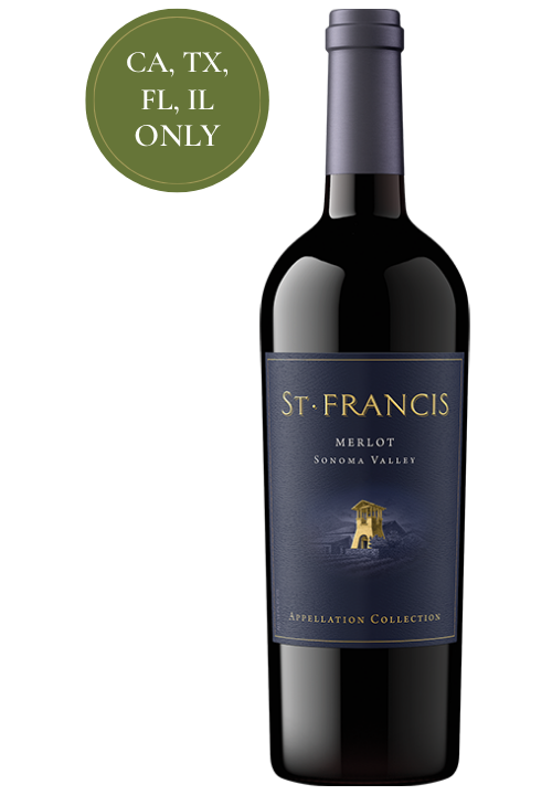 Appellation Collection, Sonoma Valley Merlot Bottle Image