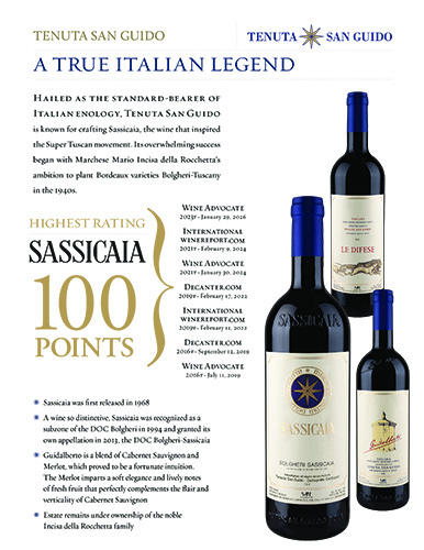 San Guido Family Sell Sheet
