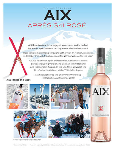 AIX Après Ski Rosé Sell Sheet