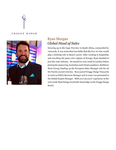 Ryan Morgan, Global Head of Sales