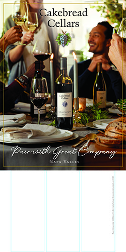 Cakebread Thanksgiving Take Time Case Card