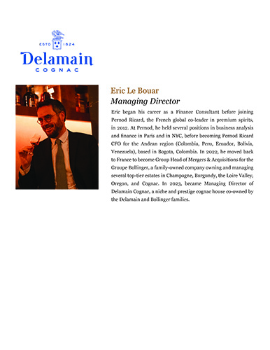 Eric Le Bouar, Managing Director